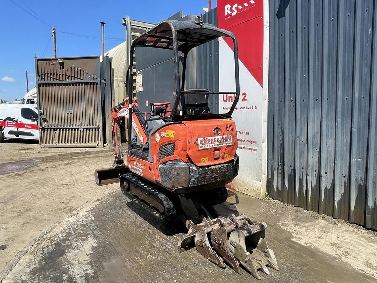 Used Kubota KX015-4 1.5t Mini Excavator
