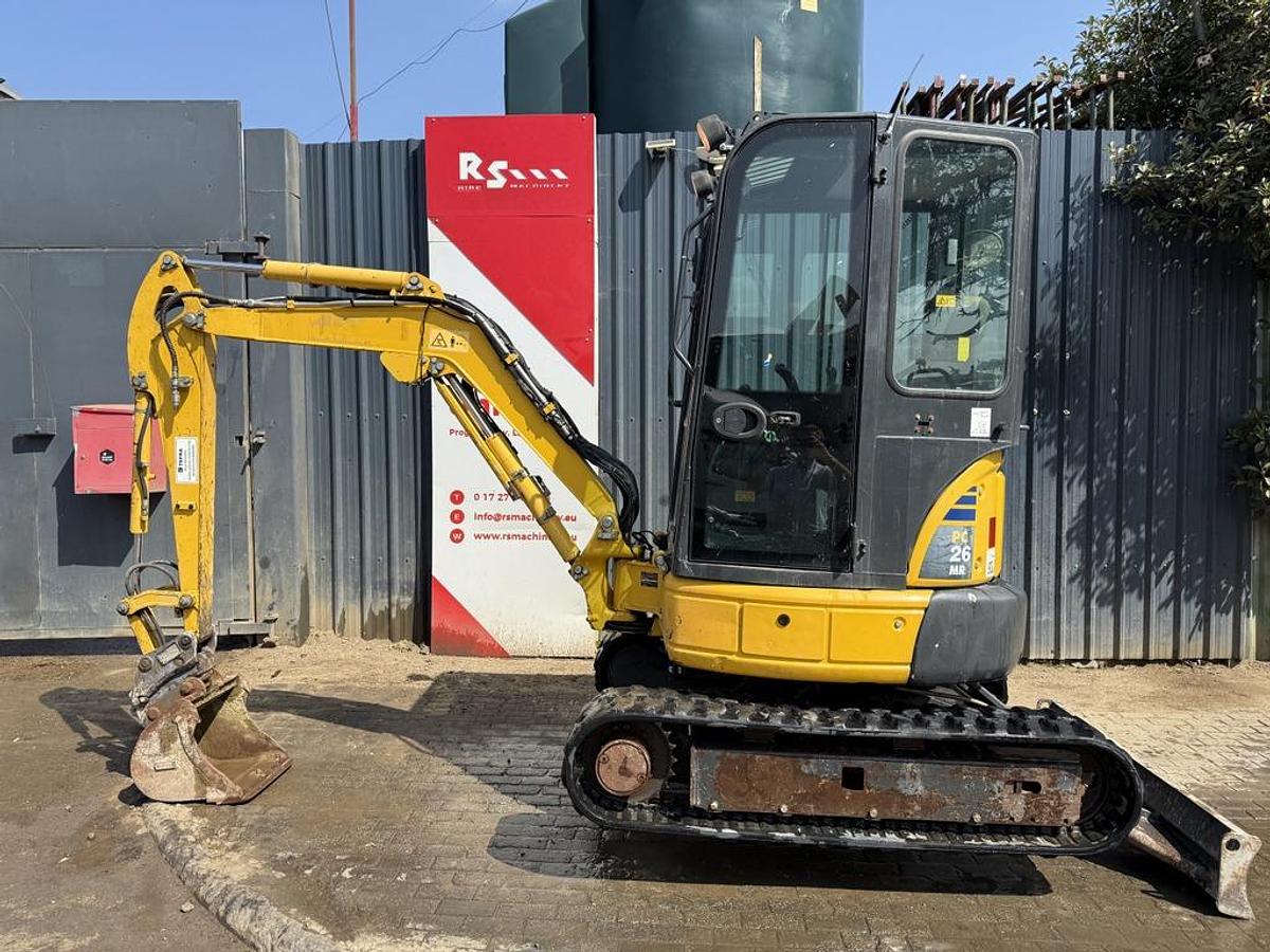Used Komatsu PC26 MR-3 2.7t Mini Excavator