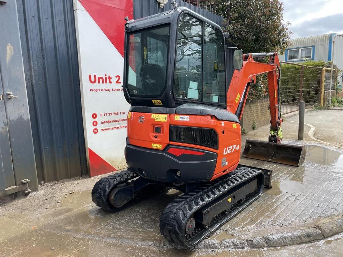 Used Kubota U27-4 2.7t Mini Excavator