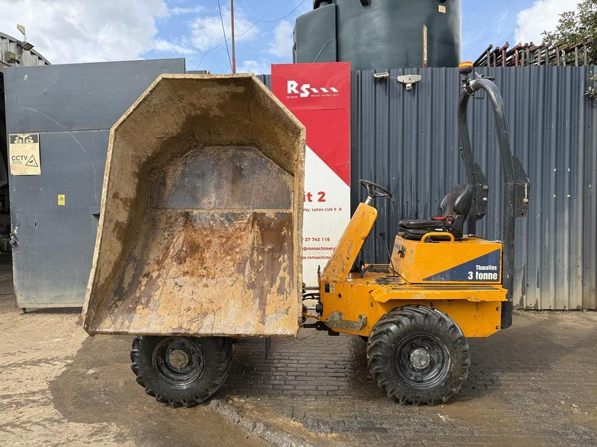 Used Thwaites 3 Tonne Swivel Dumper