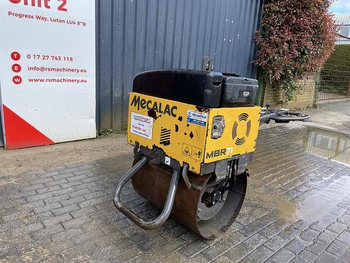 Used Mecalac MBR71 HD Single Drum Roller
