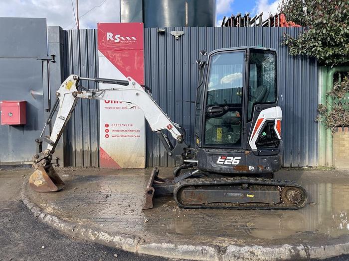 Used Bobcat E26 2.6t Mini Excavator