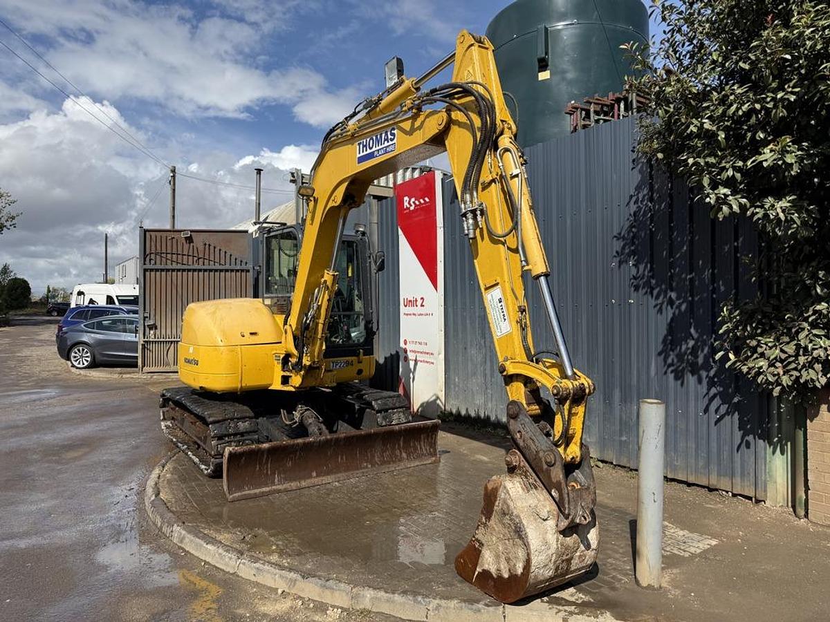 Used Komatsu PC80MR-5 8t Mini Excavator