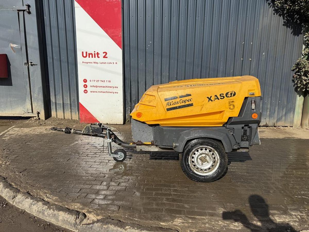 Used Atlas Copco XAS47 2.5 m3/min Compressor
