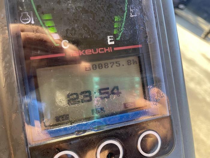 Used Takeuchi TB216 1.8t Mini Excavator