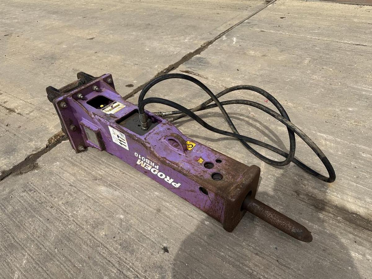 Used Prodem PRB010 0,7 - 2,5 t Hydraulic Breaker