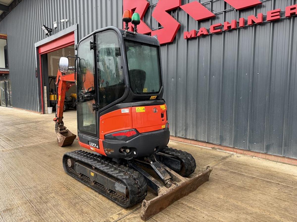 Used Kubota U27-4 2.7t Mini Excavator