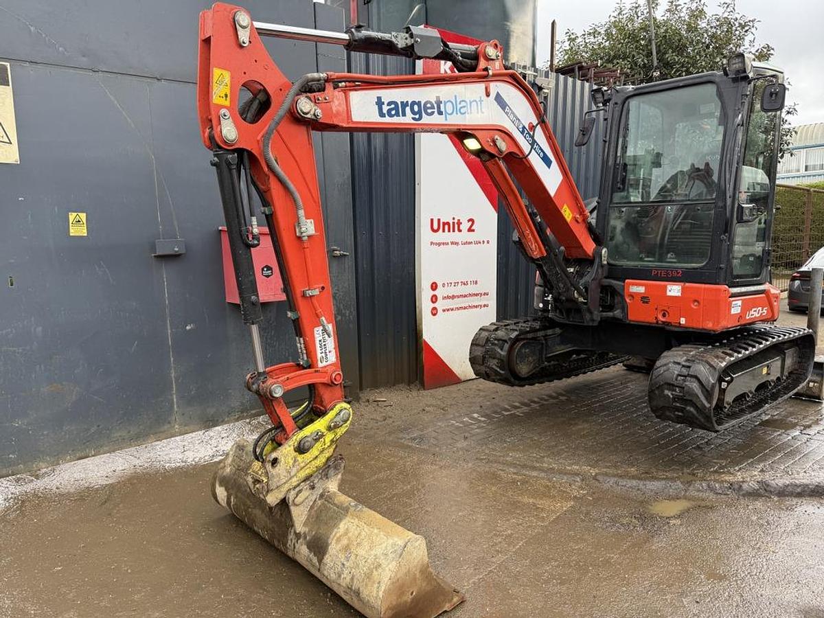 Used Kubota U50-5 5t Mini Excavator