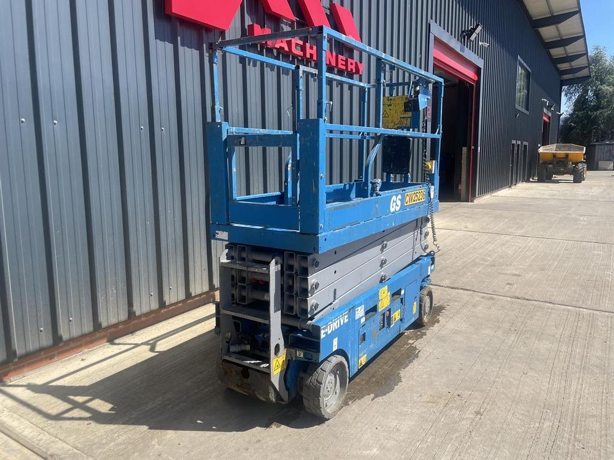 Used Genie GS2632 10m Electric Scissor Lift
