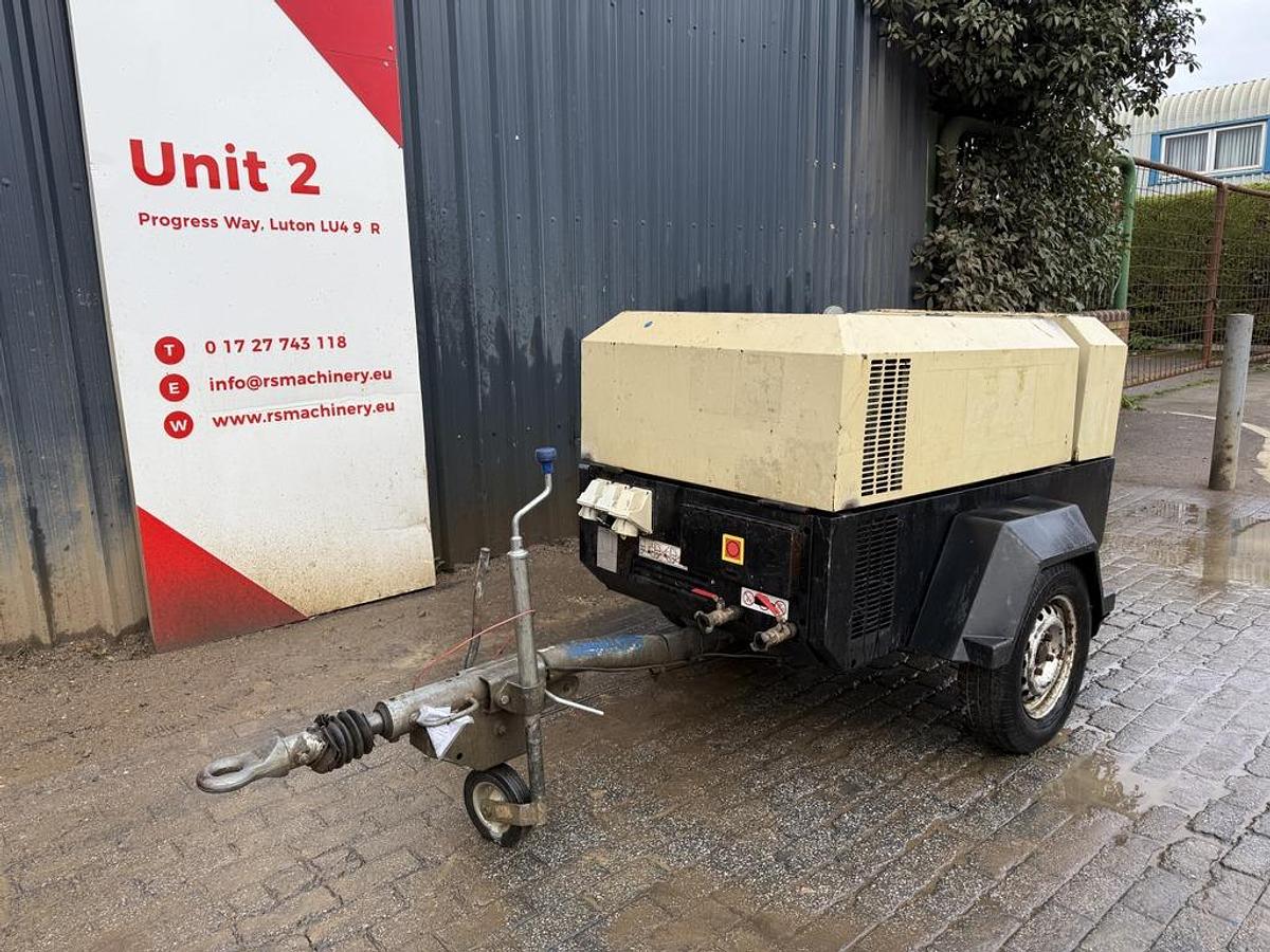 Used Doosan 7/41 4 m3/min Compressor with Generator