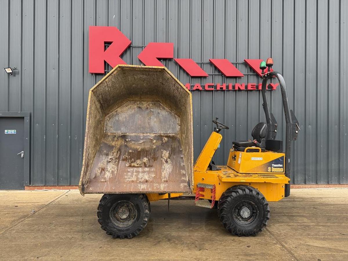 Used Thwaites 3 Tonne Hydrostatic Dumper