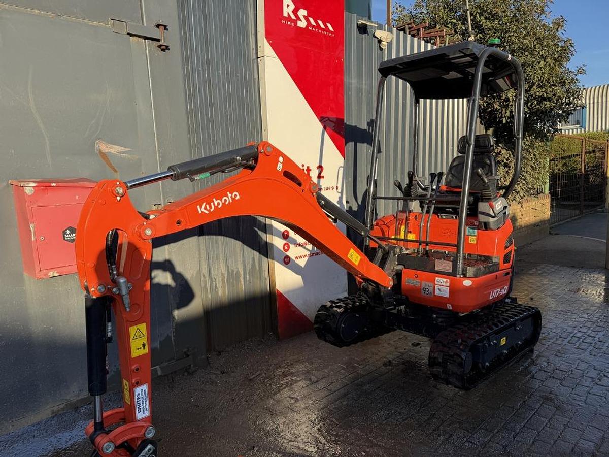 Used Kubota U17-3 1,7t Mini Excavator