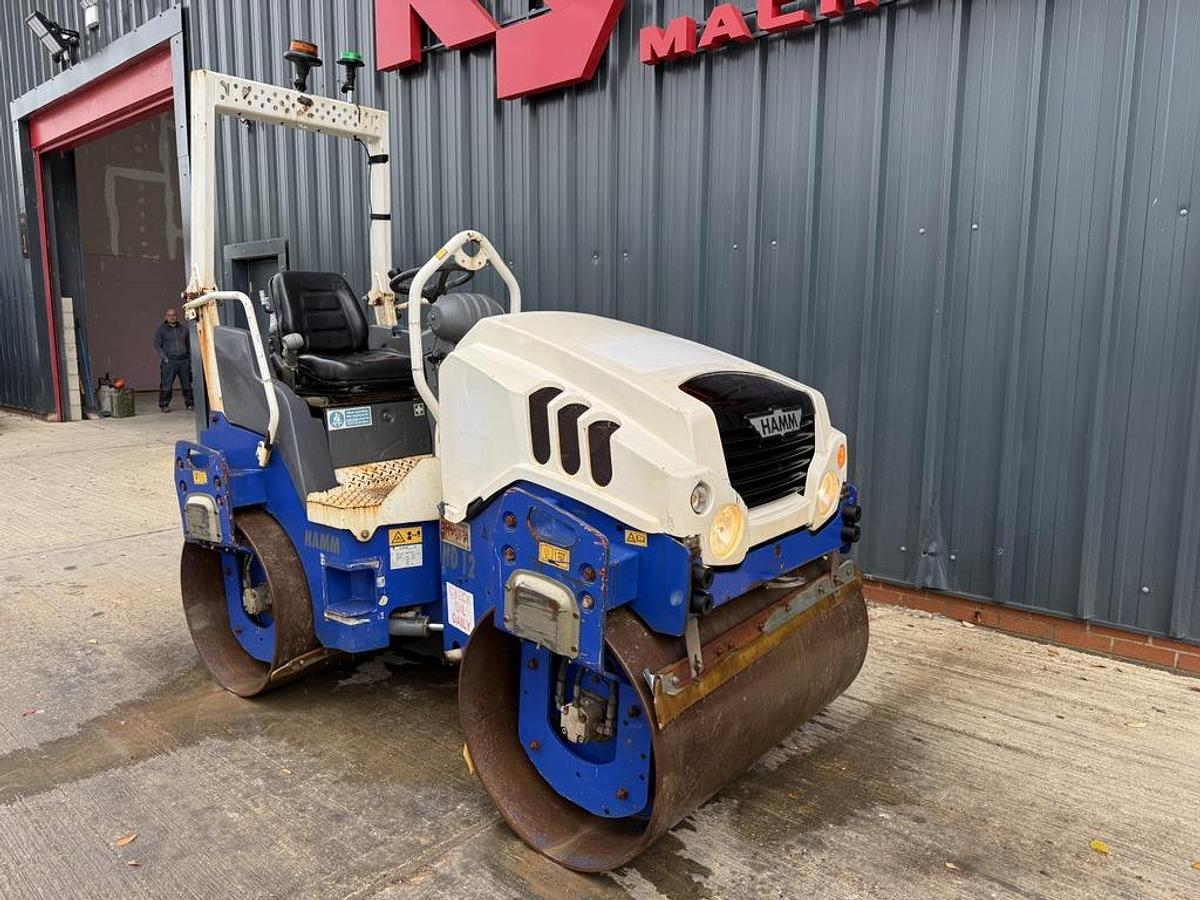Used Hamm HD 12 VV 3t Roller