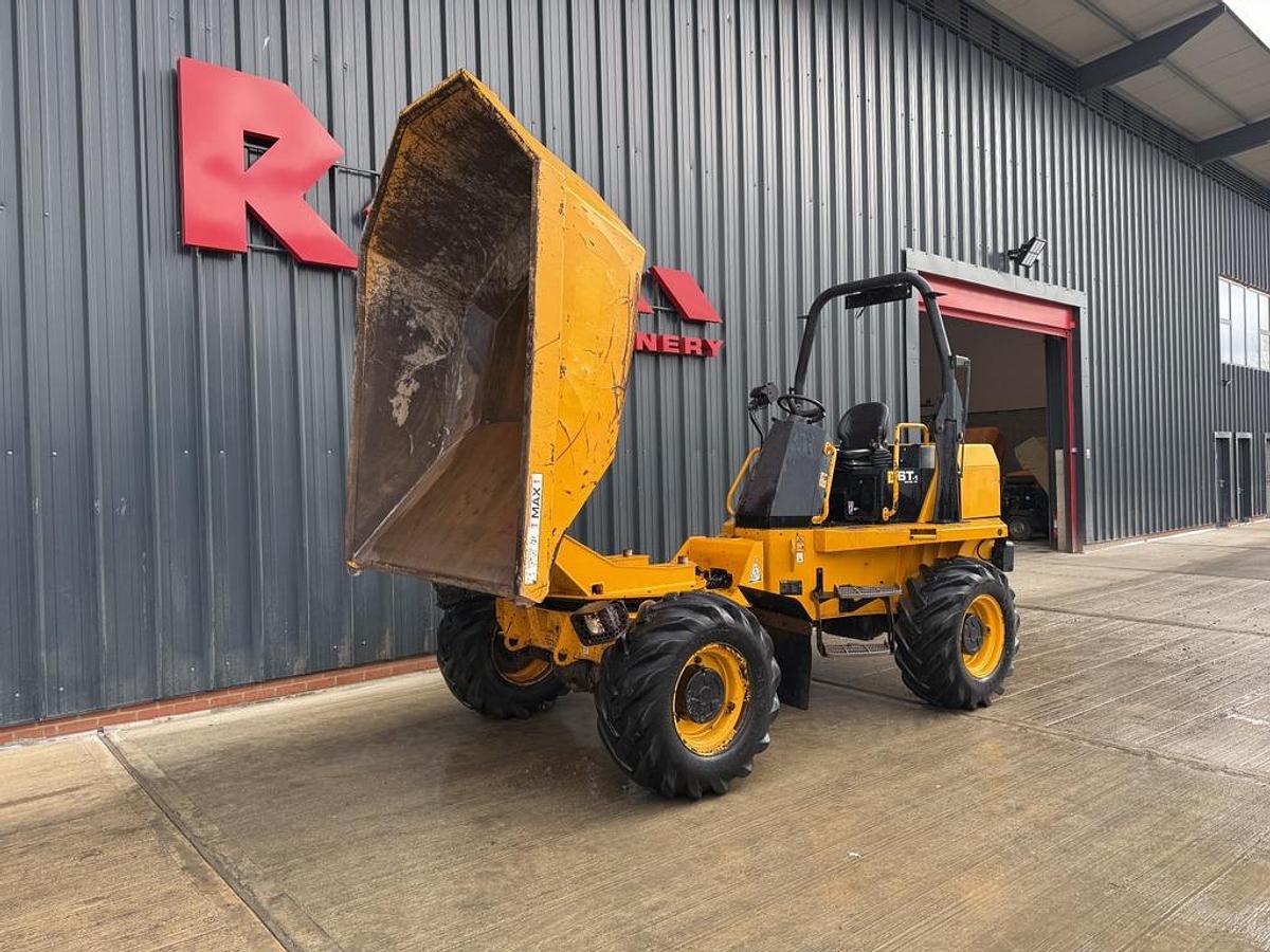 Used JCB 6T-1 ST 6 Ton Swivel Dumper