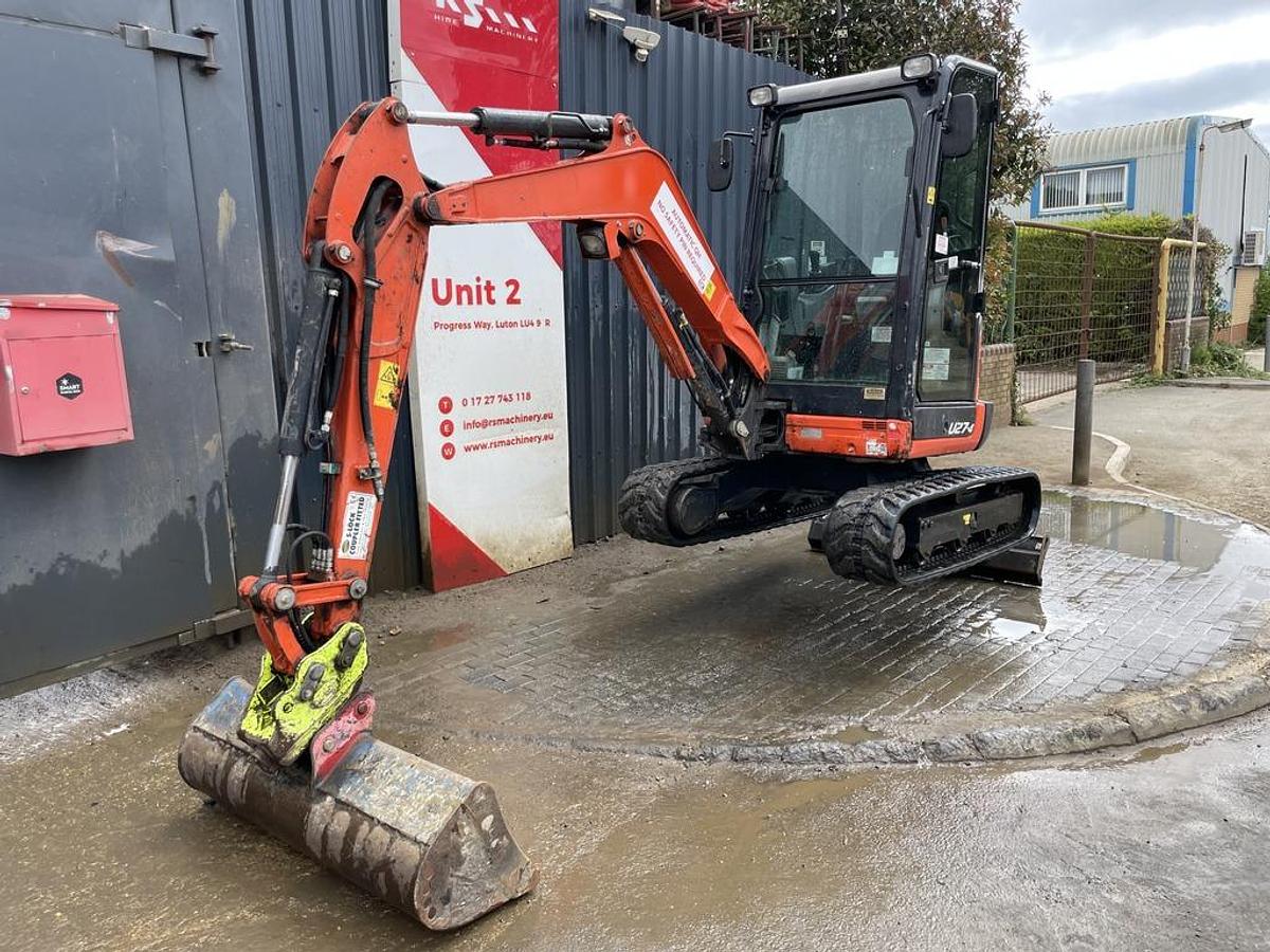 Used Kubota U27-4 2.7t Mini Excavator