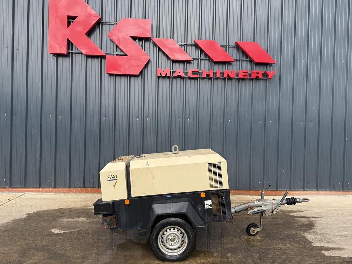 Used Doosan 7/41 4 m3/min Compressor
