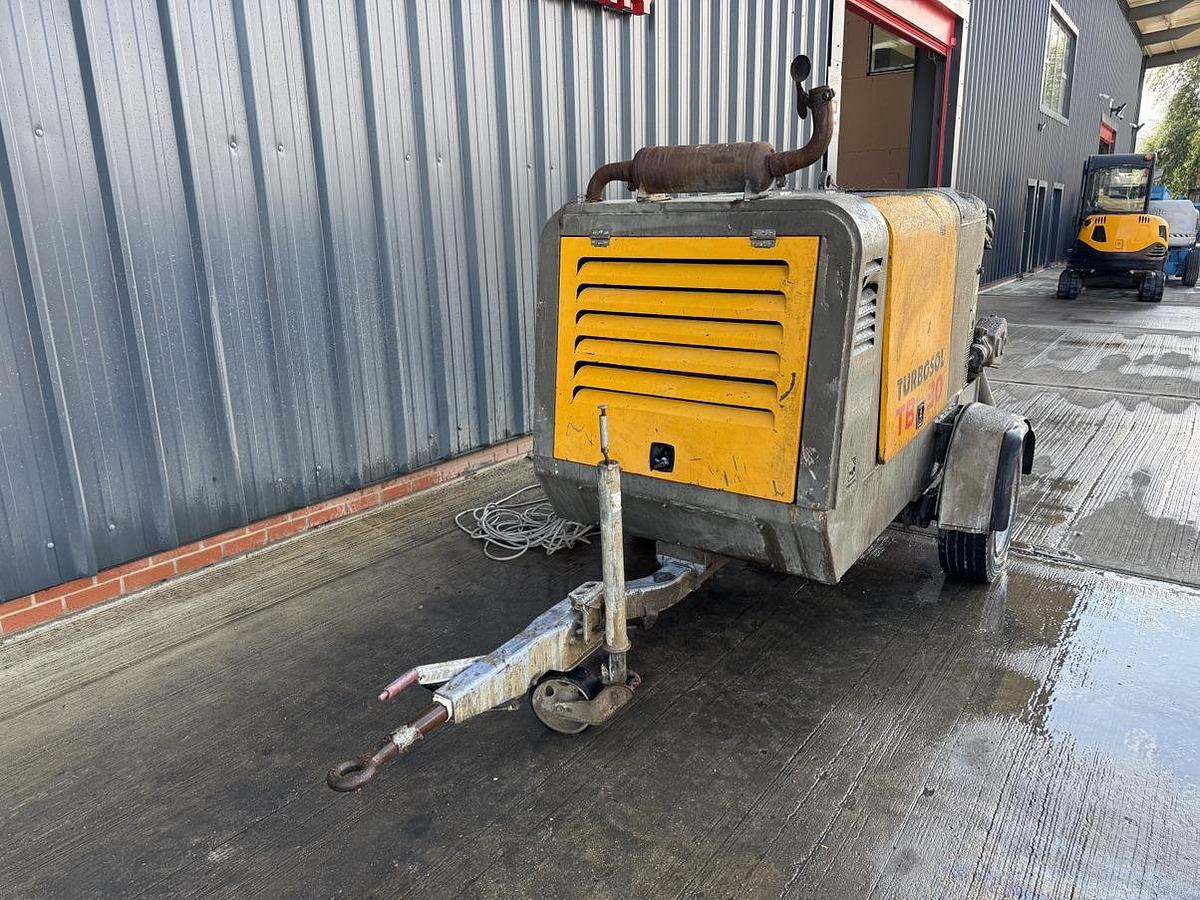 Used Turbosol TB30 Concrete Pump