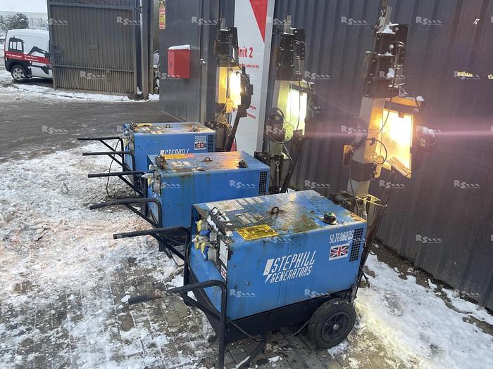 Used STEPHILL GENERATORS 6kVA