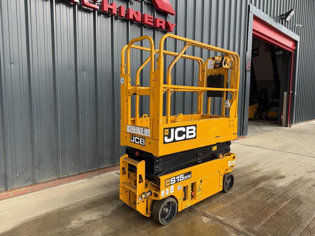 Used JCB S1530E 6m Electric Scissor Lift
