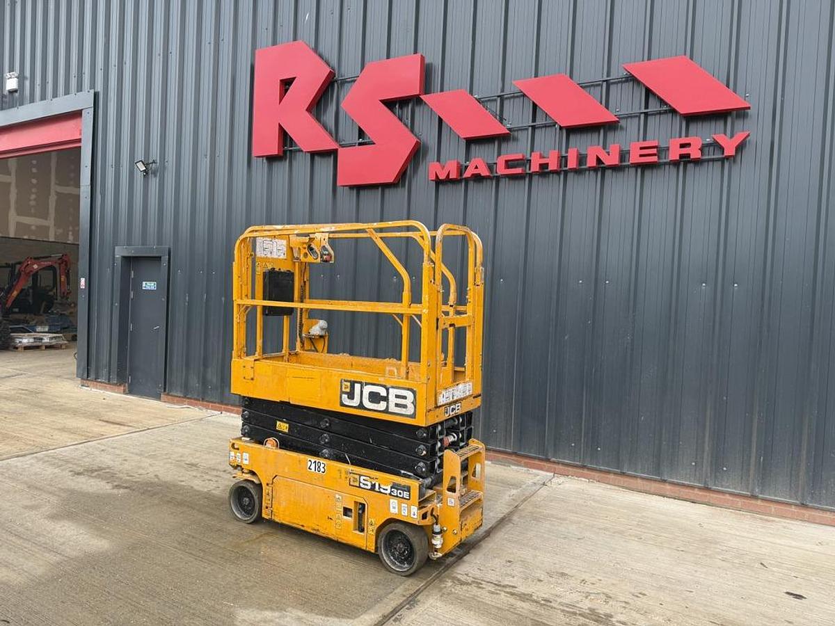 Used JCB S1930E 8m Electric Scissor Lift