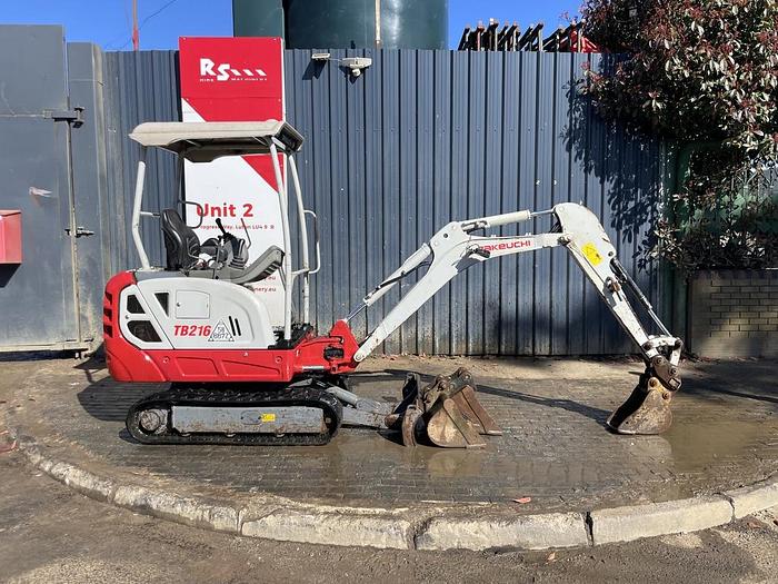 Used Takeuchi TB216 Mini Excavator