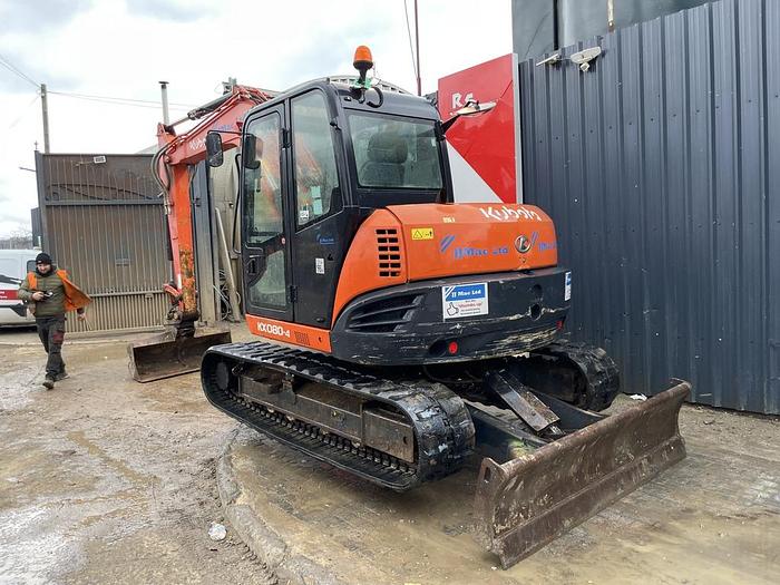 Used KUBOTA KX080-4