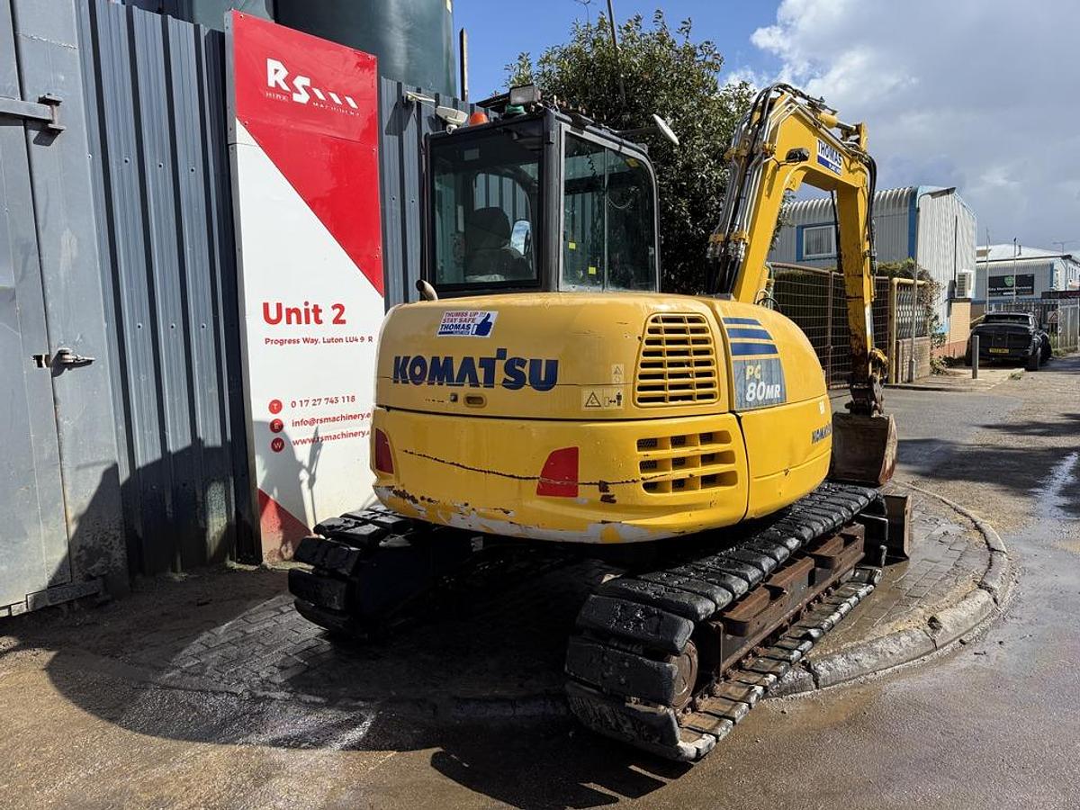 Used Komatsu PC80MR-5 8t Mini Excavator