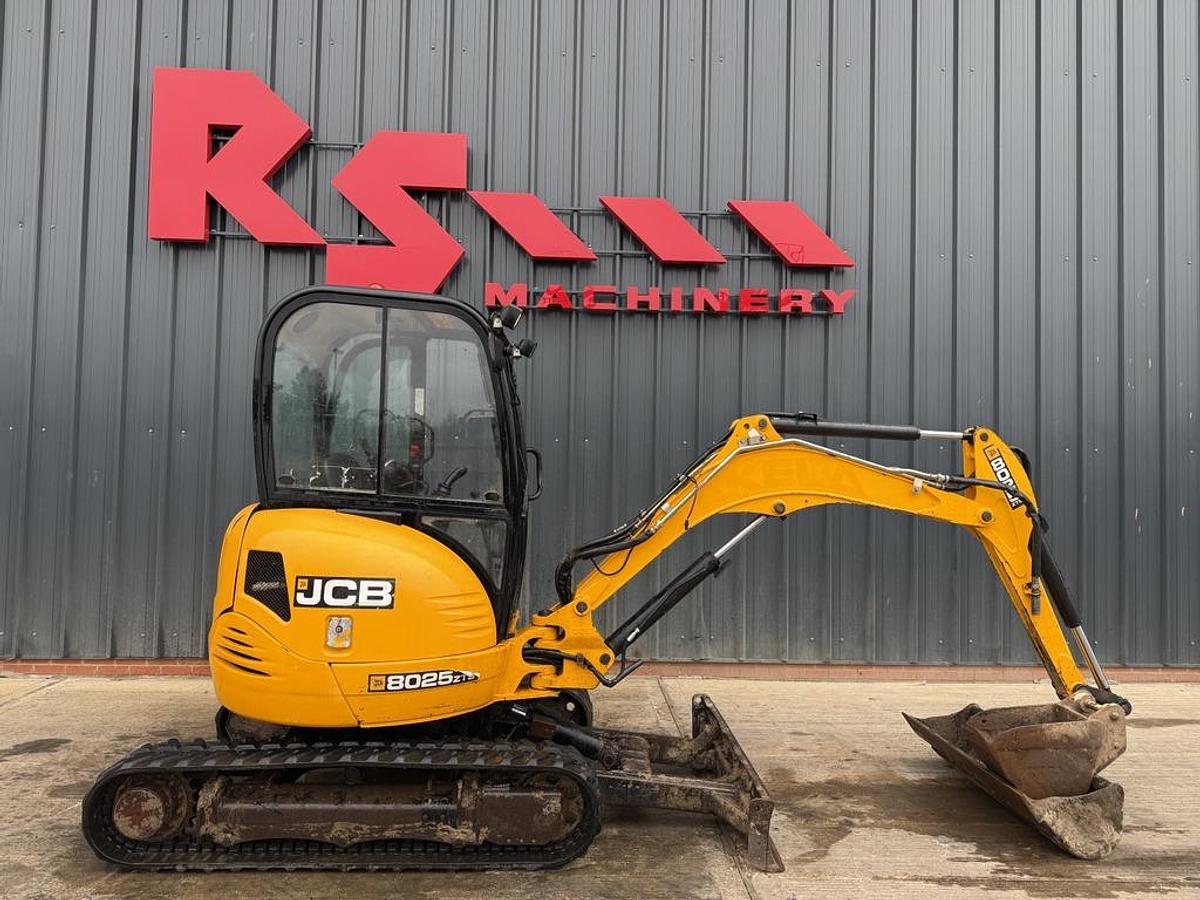 Used JCB 8025 ZTS 2.9t Mini Excavator