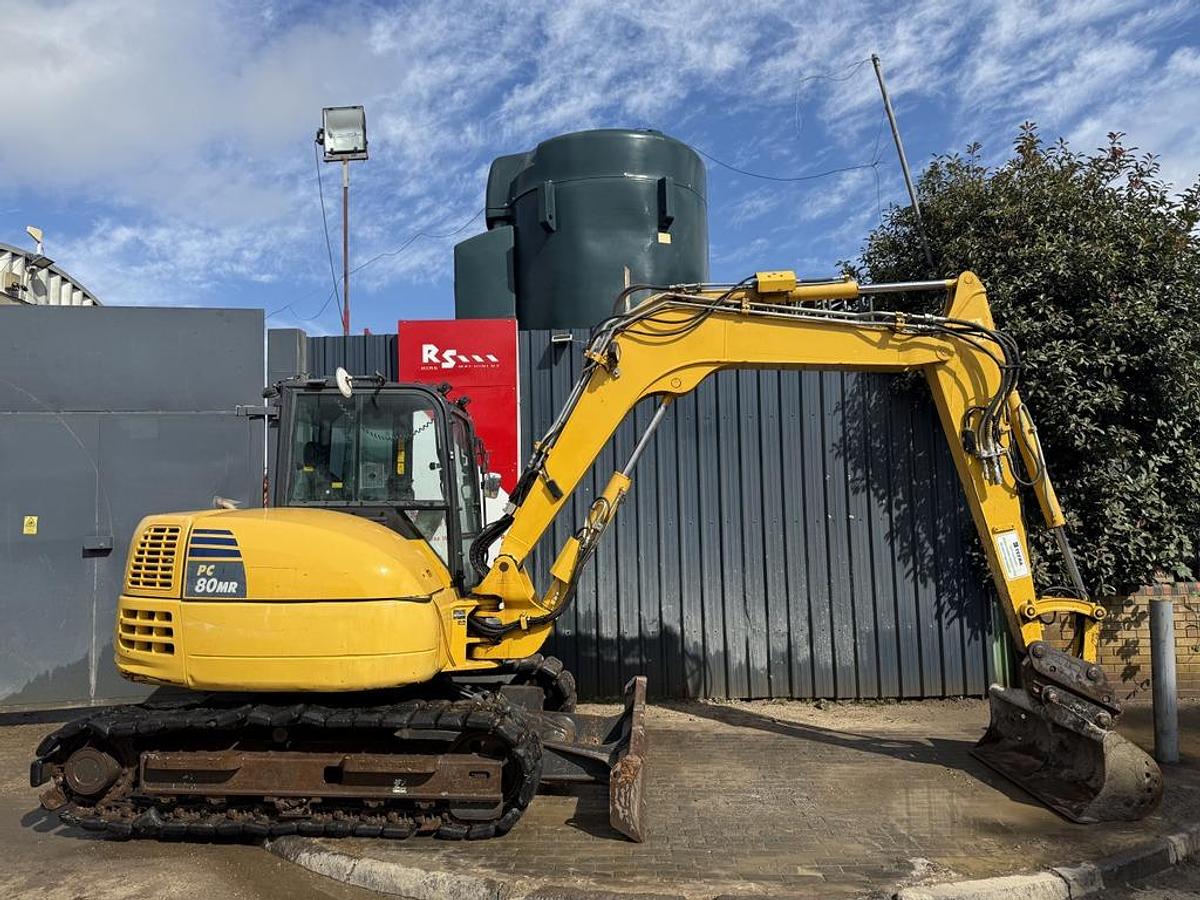 Used Komatsu PC80MR-5 8t Mini Excavator