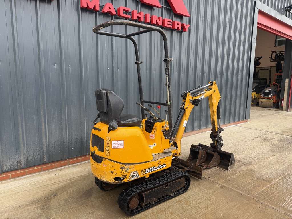 Used JCB 8008 CTS 1t Micro Excavator