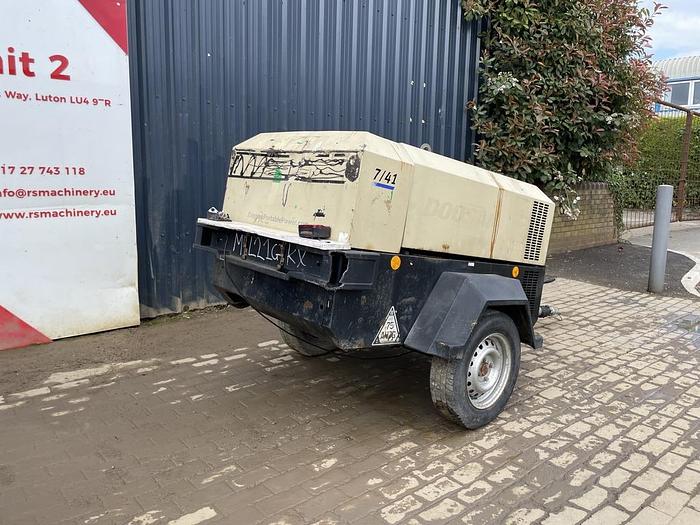 Used Doosan 7/41 4.0 m3/min Compressor