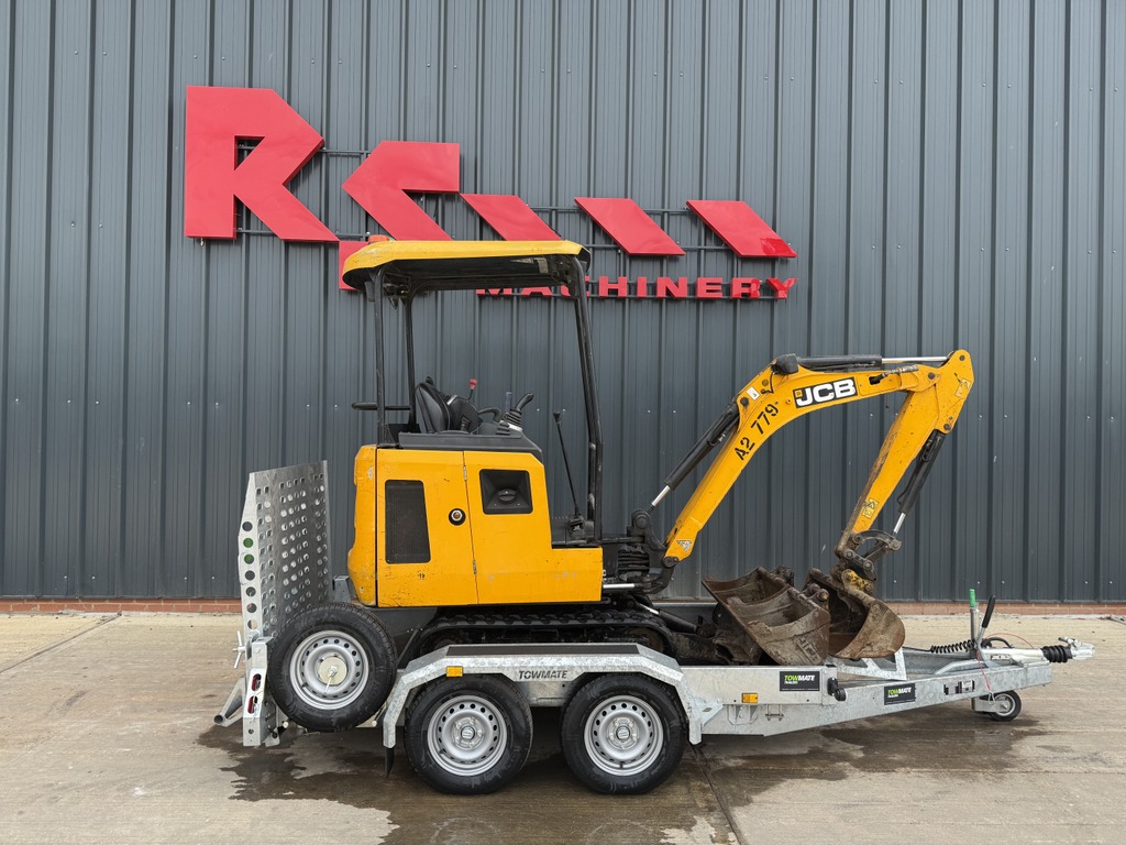 Used JCB 15C-1 1.5t Mini Excavator + New Trailer