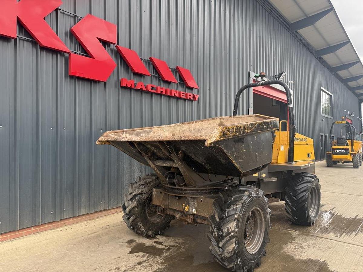 Used Mecalac TA6s 6t Swivel Dumper