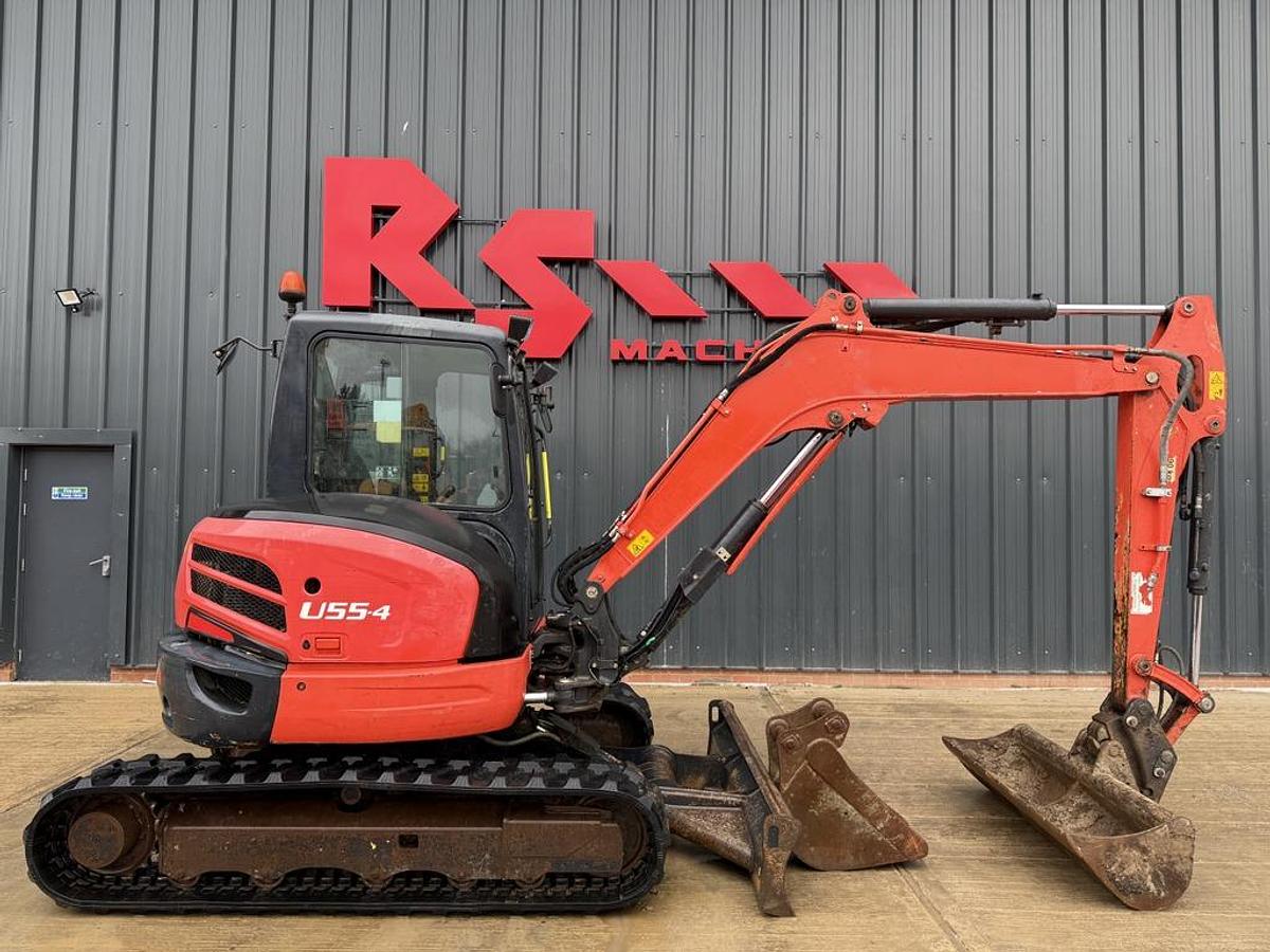 Used Kubota U55-4 5.5t Mini Excavator