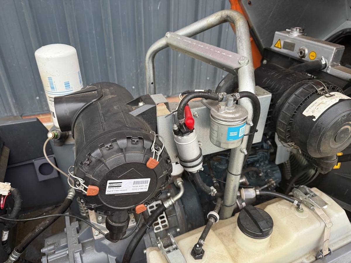Used Atlas Copco XAS 58-7 3.0 m3/min Compressor