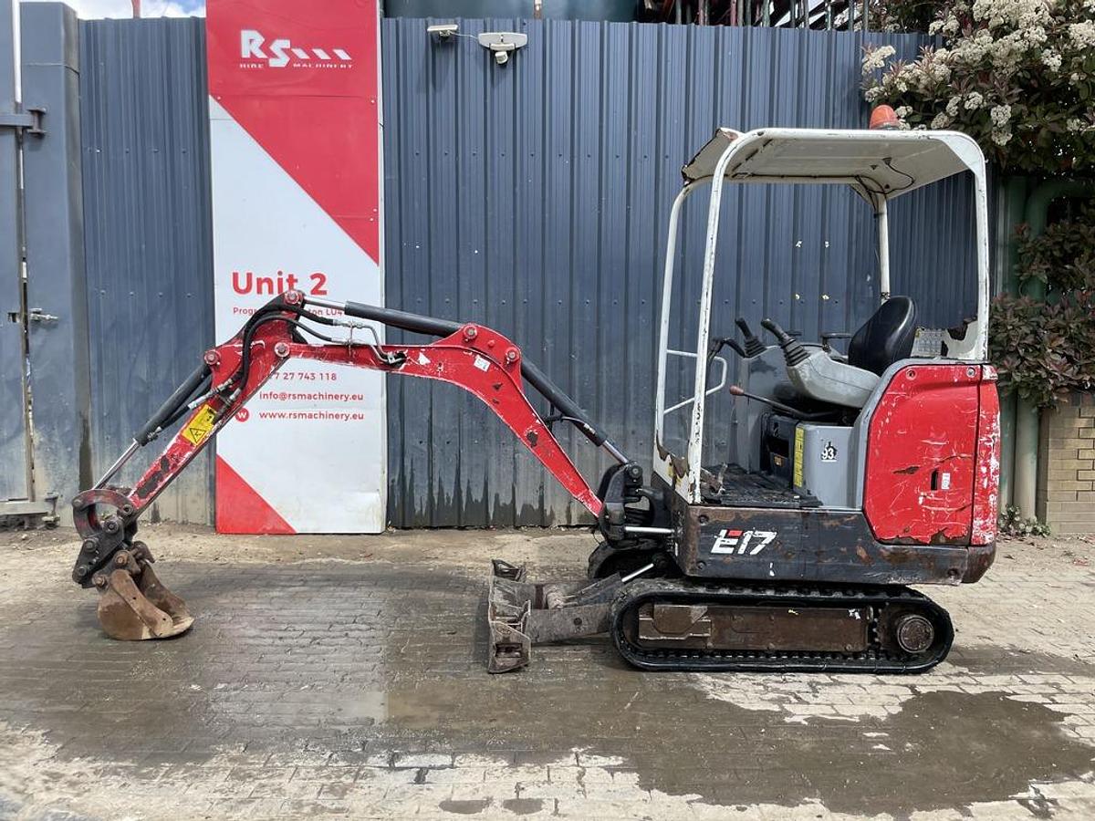 Used Bobcat E17 1.7t Mini Excavator