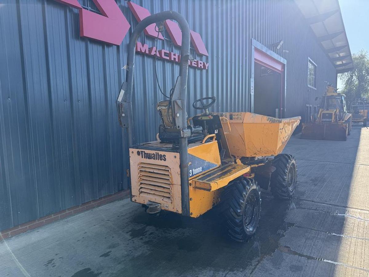 Used Thwaites 3 Tonne Swivel Dumper