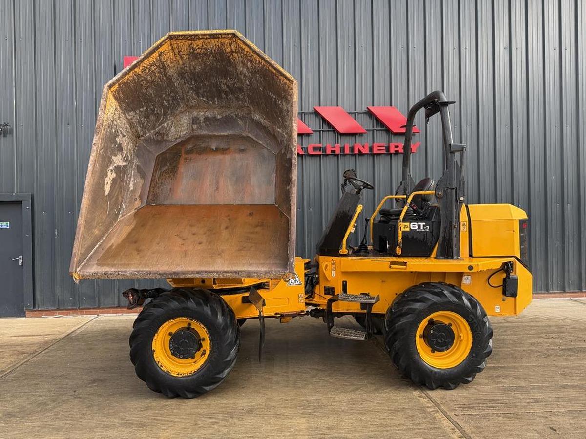 Used JCB 6T-1 ST 6 Ton Swivel Dumper