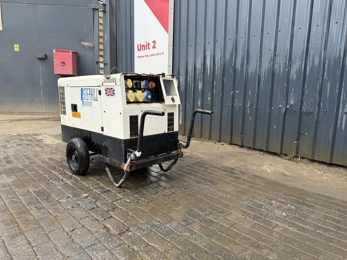 Used Stephill SSD10000 10 kVA Generator