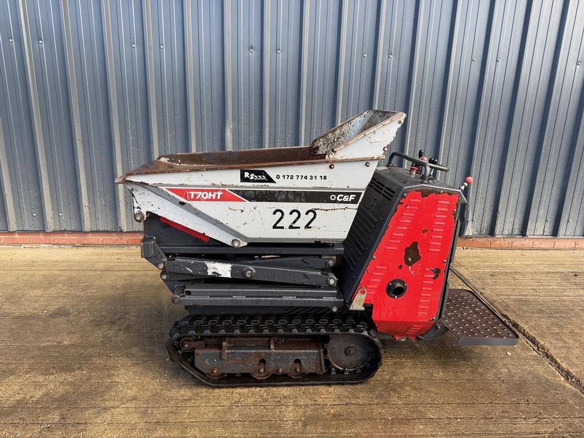 Used C&F T70 HT 700 Kg Mini Dumper
