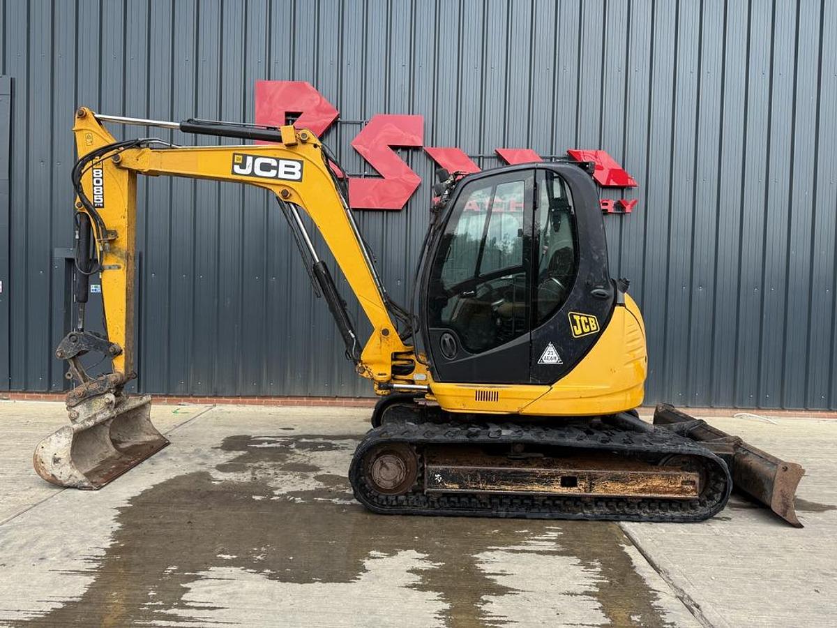 Used JCB 8085 ZTS 8t Mini Excavator