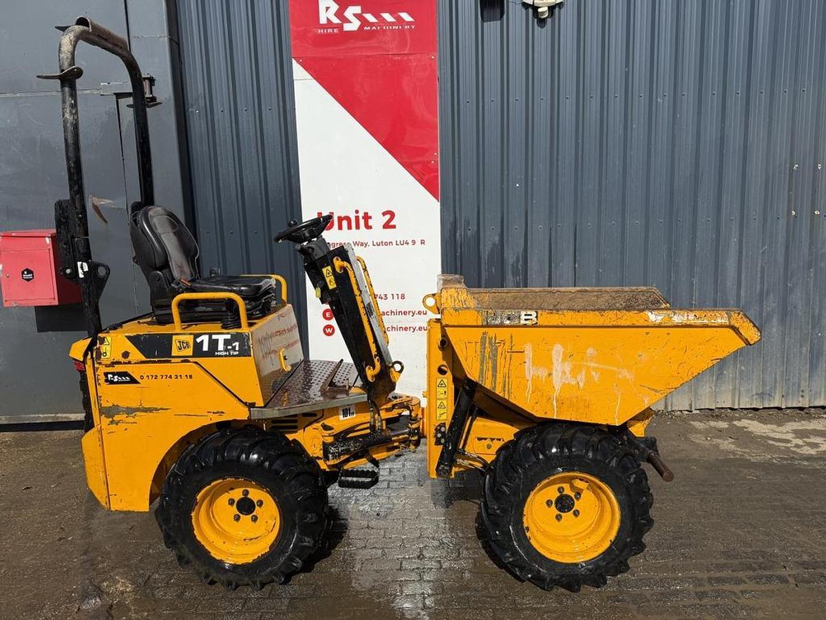 Used JCB 1T-1 HT 1 Ton High Tip Dumper