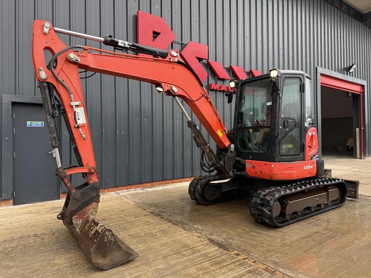 Used Kubota U55-4 5.4t Mini Excavator