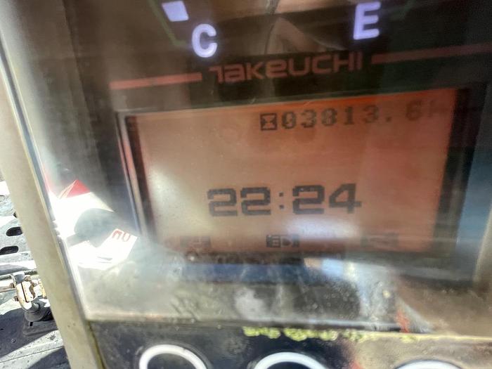 Used Takeuchi TB216 Mini Excavator + Trailer