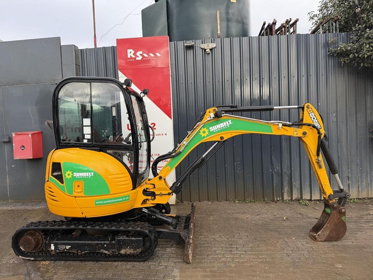Used JCB 8025 ZTS 2.8t Mini Excavator