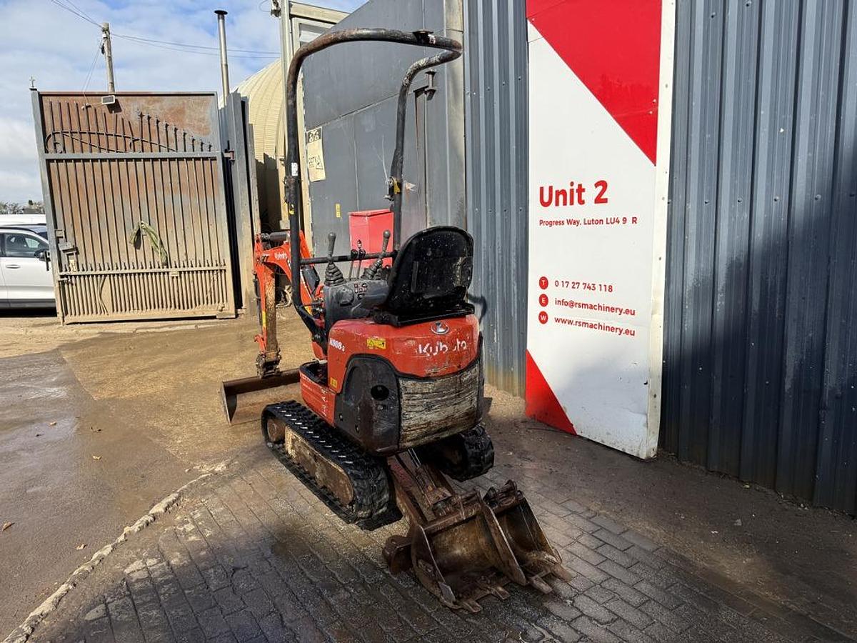Used Kubota K008-3 1t Micro Excavator