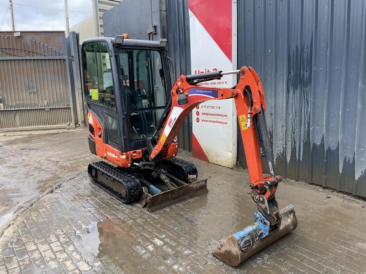 Used Kubota KX016-4 1.6t Mini Excavator