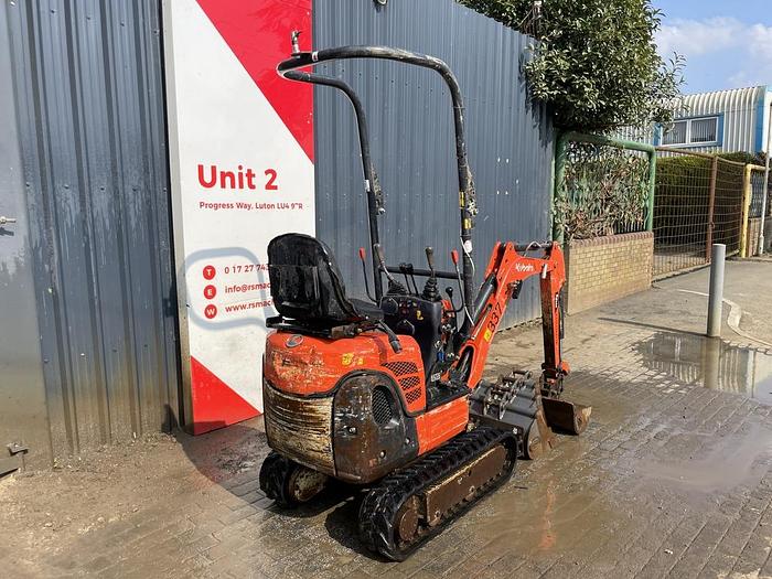 Used KUBOTA K008-3 Micro Excavator