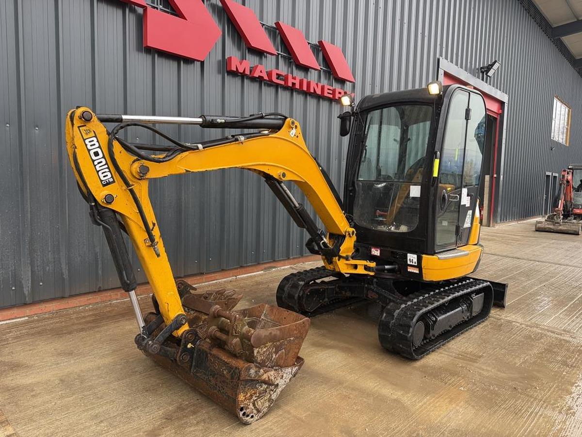 Used JCB 8026 CTS 2.8t Mini Excavator