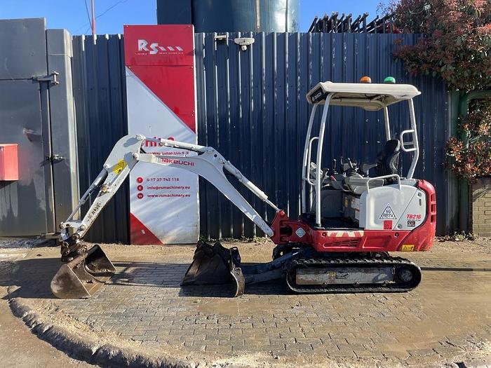 Used Takeuchi TB216 1.8t Mini Excavator